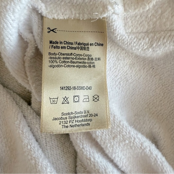 Scotch & Soda You Blauw Me Away Ombre Crewneck Sweatshirt - Picture 11 of 11